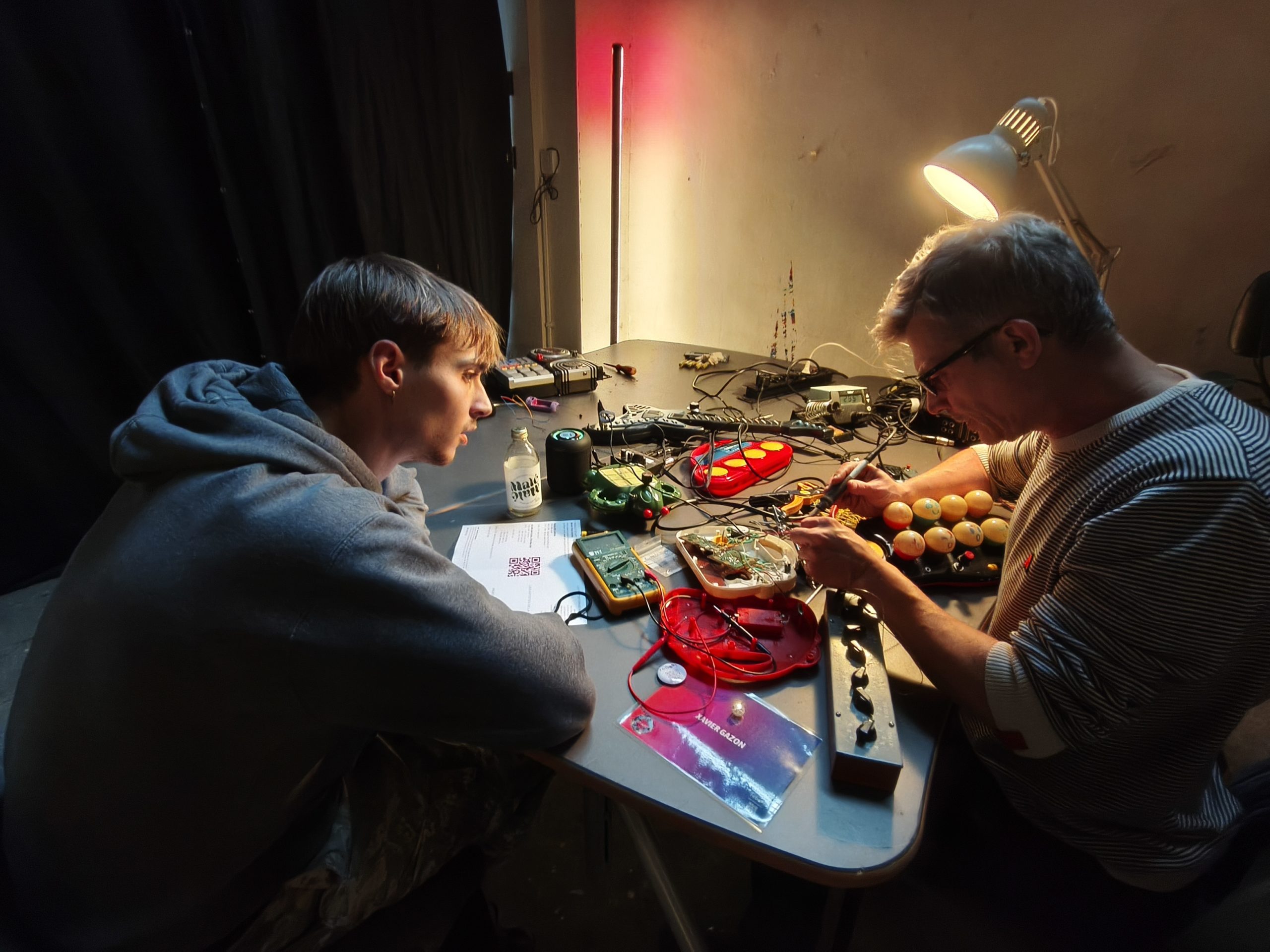 Circuit bending avec Xavier Gazon